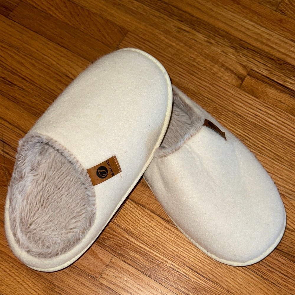 Amazon Cream Slippers for Women